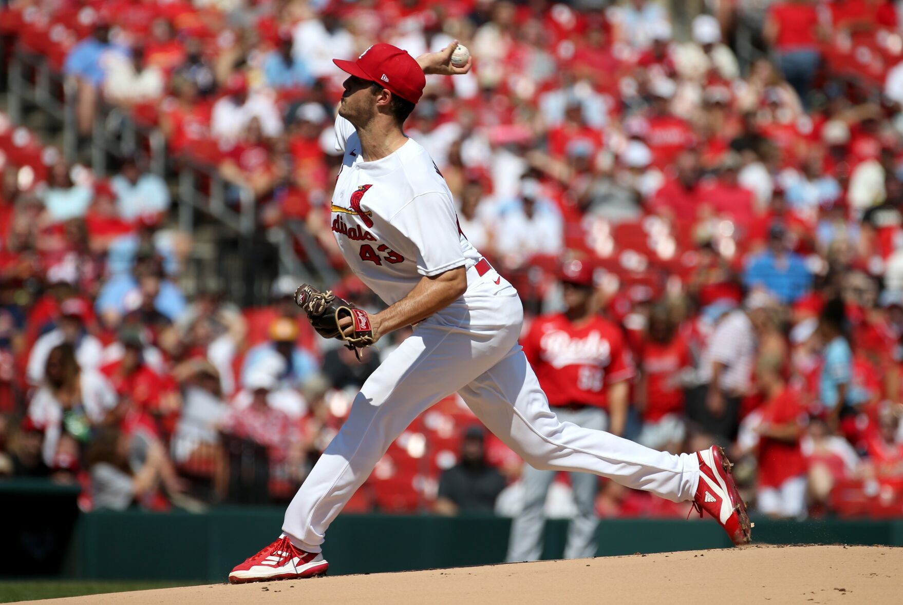 Cardinals beat Cincinnati Reds 5-1 in of doubleheader